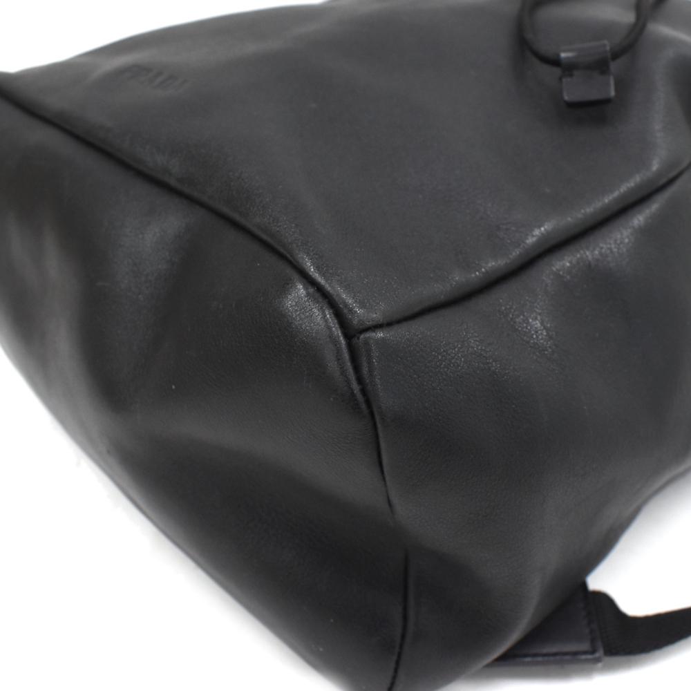 Prada Backpack Rucksack Leather Black Handbag - image 7